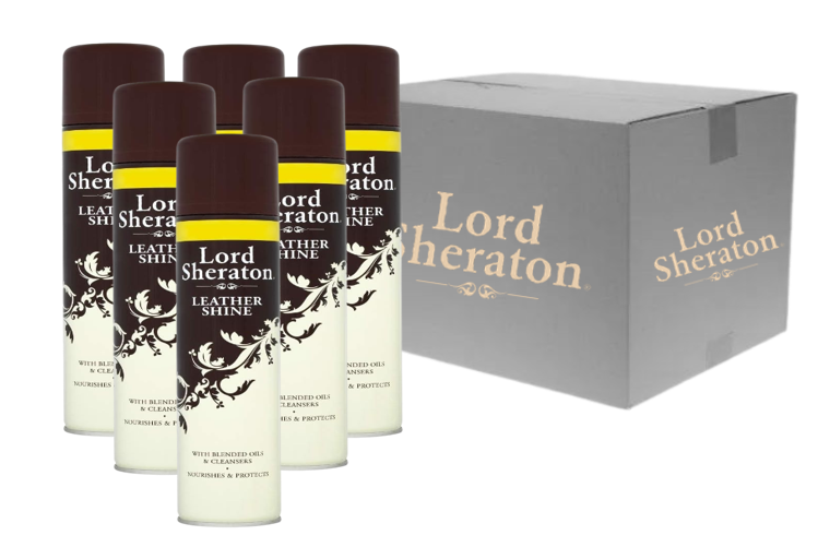 Lord Sheraton Leather Shine 300ml  Spray | Nourishes &Protects Leather Items