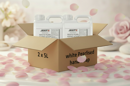 Janit-X Professional Luxury White Pearlised Hand Soap 5L Refill Bottle