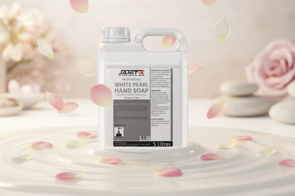 Janit-X Professional Luxury White Pearlised Hand Soap 5L Refill Bottle
