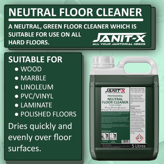 Janit-X Professional Neutral Floor Cleaner 5 litre