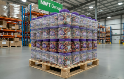 The Jelly Bean Factory Bean Tub | Gluten Free | 36 Flavour Mixed | 1 x 1.4kg Tub