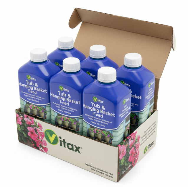 Vitax 1L Liquid Feed For Hanging Baskets