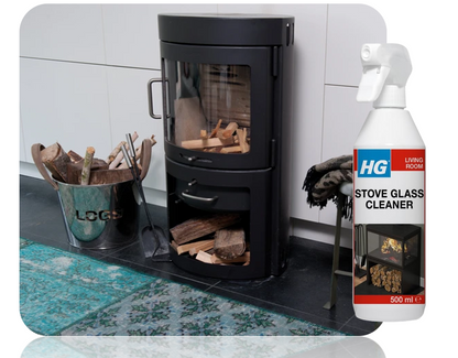 HG Stove Glass Cleaner | Removes Grease,Tar,Smoke stains & Soot | 500ml