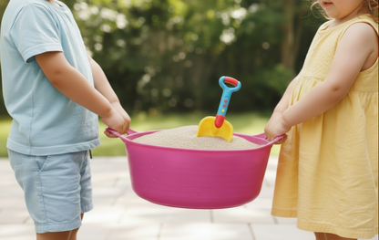 Tubtrugs Mini Shallow Bucket | Pink | 5 Litre
