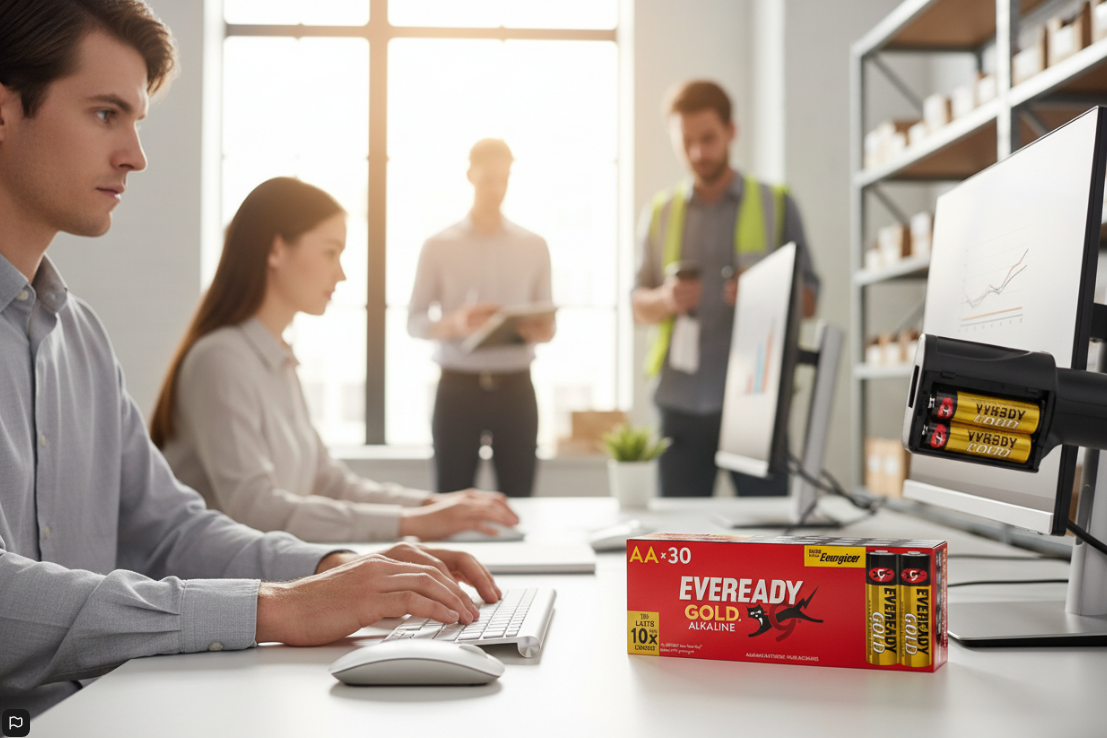 Eveready AA Alkaline Gold | 10 x Extra Life | 30 Pack