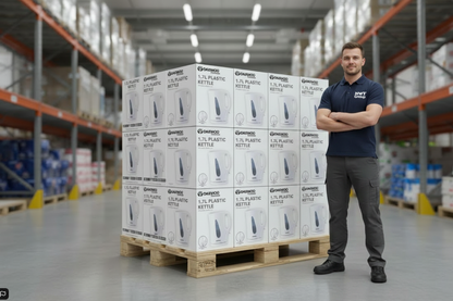 Daewoo 1.7 Litre White Kettle | Cordless | Auto On Off