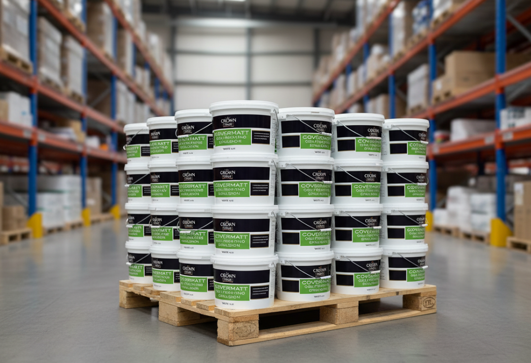 Crown Trade Covermatt Obliterating Emulsion 10 Litre WHITE