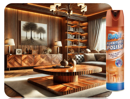 Duzzit Furniture Polish  | Everyday use on most Hard Surfaces | 300ml Aerosol Spray