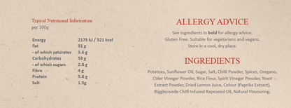 Pipers Gluten-Free Biggleswade Sweet Chilli Crisps Multi-Pack | 24 x 40g