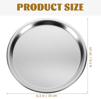 Fixtures 40cm/16inch S/S Round Tray