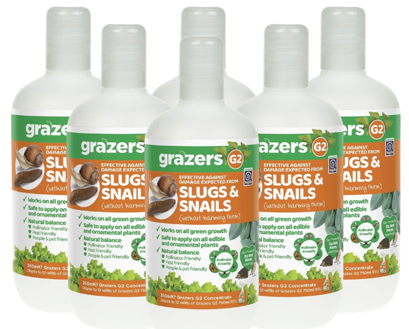 Grazers G2 Slug and Snail Deterrent | Highly concentrated | Eco Friendly 350ml