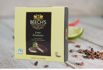 Beech's Fine Luxury Chocolate Lime Cream Fondant 90g