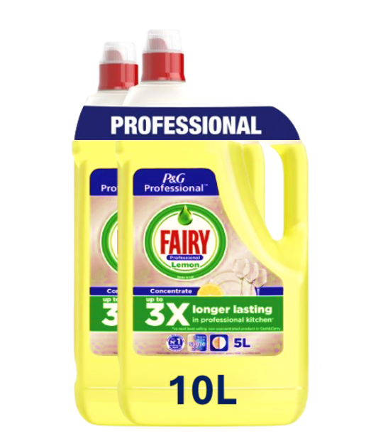 Fairy Professional& Liquid 5 Litre Lemon CONCENTRATED