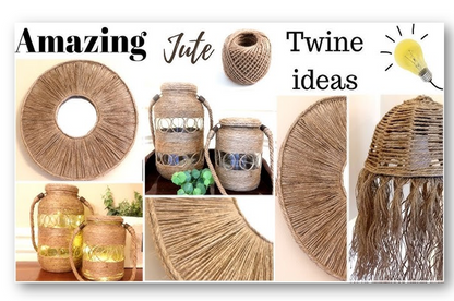 Premium Natural Jute Rope 15m PPJ01 | Practical Everyday Use | Arts & Crafts