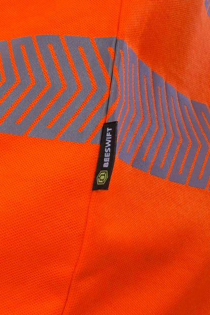 High Visibility Arc Flash Polo Shirt Orange  ALL SIZES