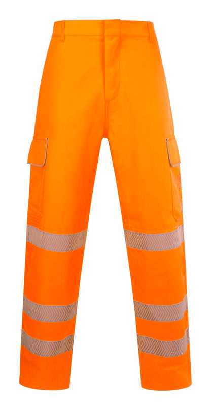 High Visibility Arc Flash Trouser Orange ALL SIZES