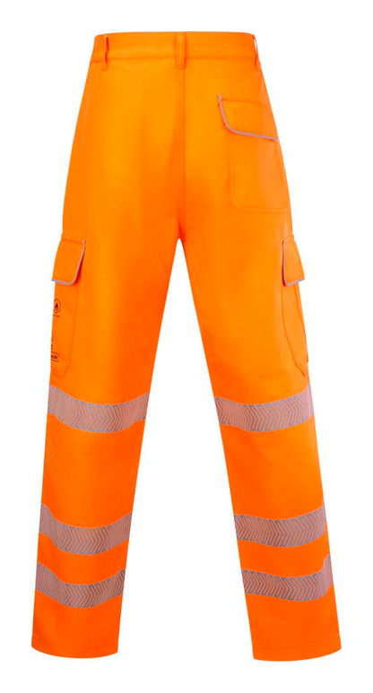 High Visibility Arc Flash Trouser Orange ALL SIZES