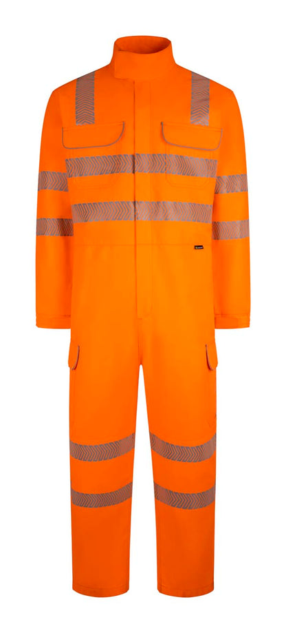 High Visibility Arc Flash Coverall Orange ALL SIZES