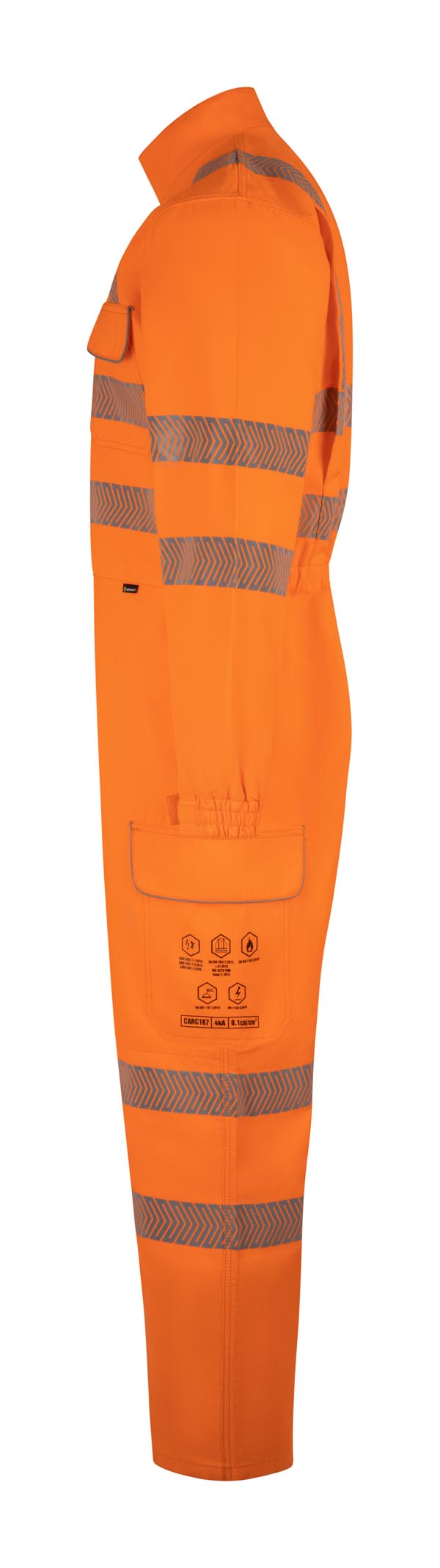 High Visibility Arc Flash Coverall Orange ALL SIZES