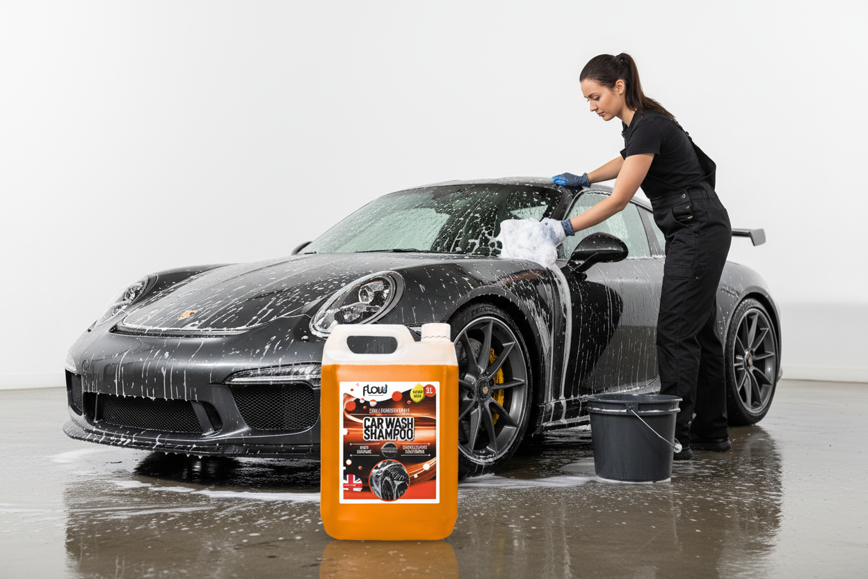 Flow Highly Concentrated Car Wash Shampoo | 1 x 5 Litre