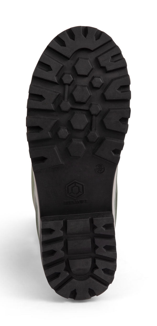Neo Force Neoprene Full Safety Wellington Green Sz ALL SIZES