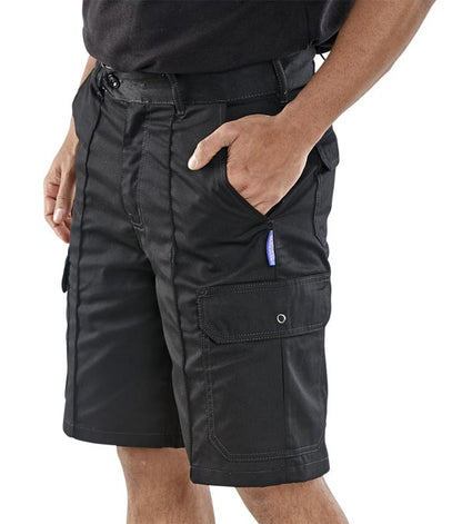 Super Beeswift Workwear Black Shorts ALL SIZES
