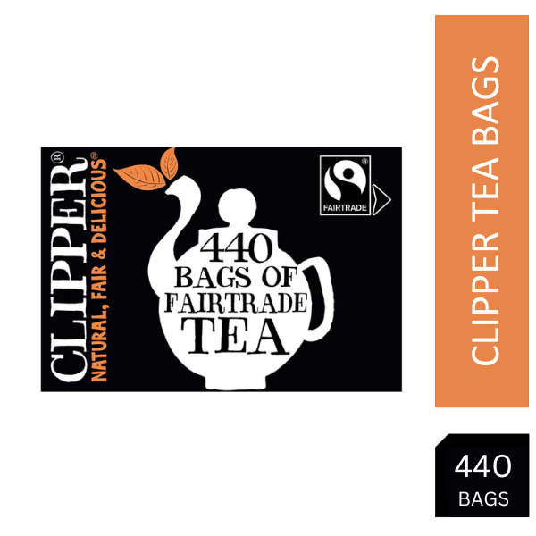 Clipper Fairtrade Everyday Tea Bags 440 - NWT FM SOLUTIONS