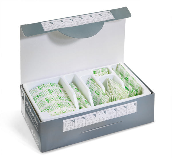 Click Medical Fabric Plasters Assorted Box 120 Flesh