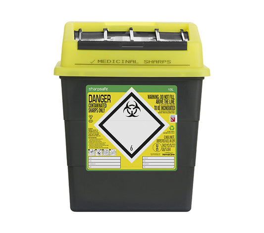 Sharp Safe Medicinal Bin 13 Litre