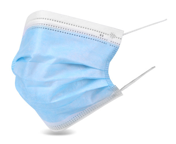 Disposable Protective Type 2 3Ply Surgical Grade Face Mask Blue  Box 2000's