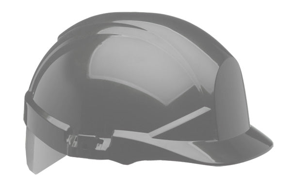 Centurion Reflex Safety Slip Ratchet Helmet With Silver Rear Flash Grey