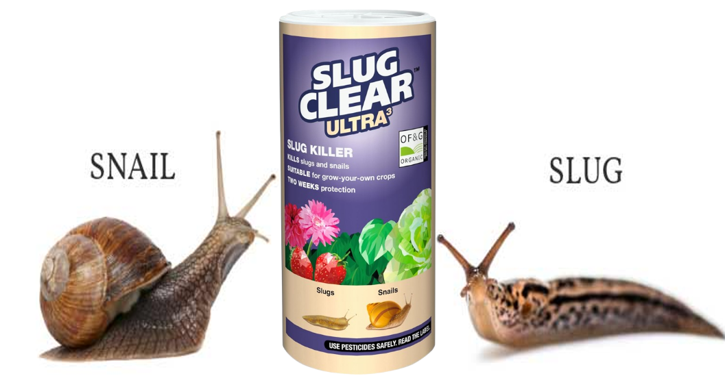 SlugClear Ultra 3 Pellets | For Slugs & Snails | 300g