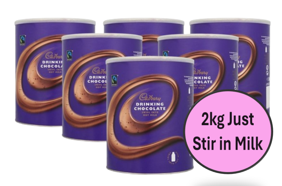 Cadbury Drinking Chocolate 2kg (Add Milk)