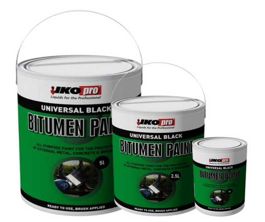 IKOpro Black Bitumen Paint 1lt
