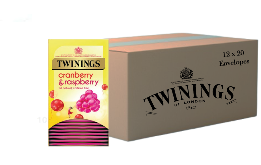 Twinings Cranberry & Raspberry 20's