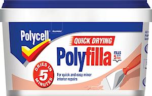 Polycell Multi-Purpose Quick Drying Polyfilla | 1 x 500g Resealable Tub