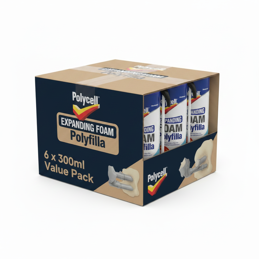 Polycell Polyfilla Expanding Foam Aerosol - 300ml