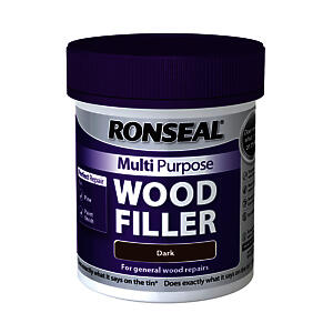 Ronseal Rslmpwfw100G 250G Multi-Purpose Wood Filler Tube - Dark