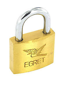 Sec Egret Brs Padlock 40Mm S1135