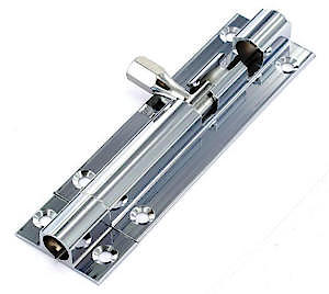 Sec Chrome Door Bolt 63Mm S1533