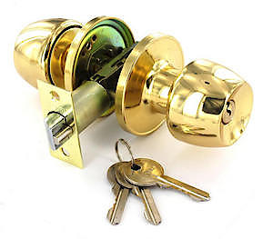 Prem Entrance Knob Set Brs S2950