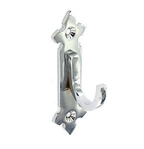 Securit Chrome Gothic Hooks X 2 - 80Mm