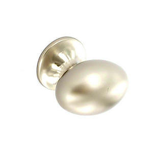 Oval knob BN 35mm