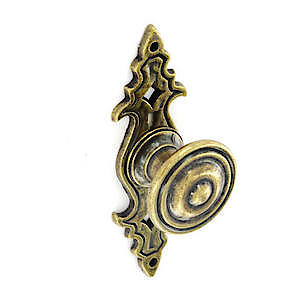 Sec 30Mm Antq Knob+Plte An S3562