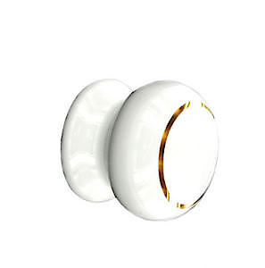Sec 35Mm Cermc Knob W.Gold S3579
