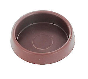 Sec Castor Cups Large Brwn S5392