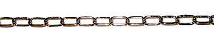 Securit Oval Link Chain Chrome Plated 1.8mm x 10m