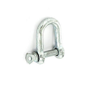 Dee Shackle Galv Zp 6Mm X2 S5690