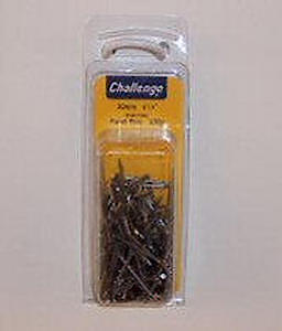 Challenge Panel Pins - Bright Steel (Box Pack) 13Mm