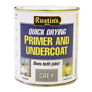 Rustins Gypu500 500Ml Quick Dry Primer Undercoat - Grey
